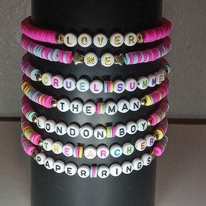7 preppy Taylor swift Lover bracelets! ❤️